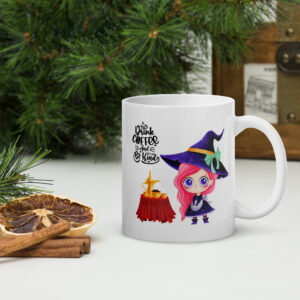 Drink Coffee and Be Kind - Magical Coffee Witch Mug